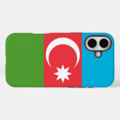 Apple iPhone 16 Plus Mate, Flagge Aserbaidschan Case-Mate iPhone Hülle (Rückseite (Horizontal))