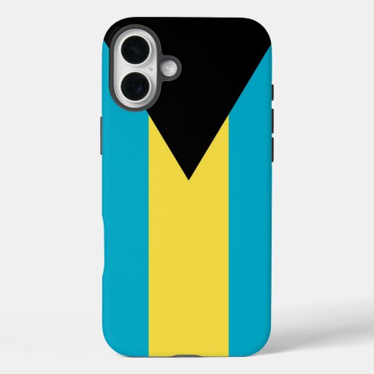 Apple iPhone 16 Plus Mate, Flagge der Bahamas Case-Mate iPhone Hülle (Rückseite)