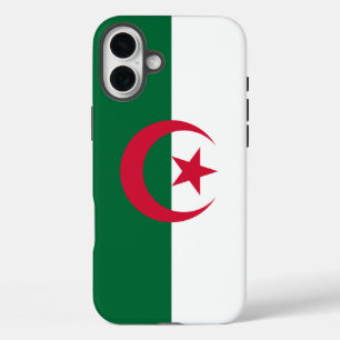 Apple iPhone 16 Plus Mate, Flagge von Algerien Hülle