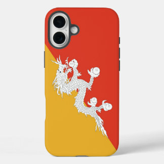 Apple iPhone 16 Plus Mate, Flagge von Bhutan Hülle