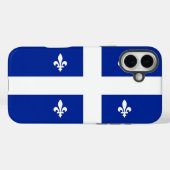Apple iPhone 16 Plus Mate, Flagge von Quebec Case-Mate iPhone Hülle (Rückseite (Horizontal))