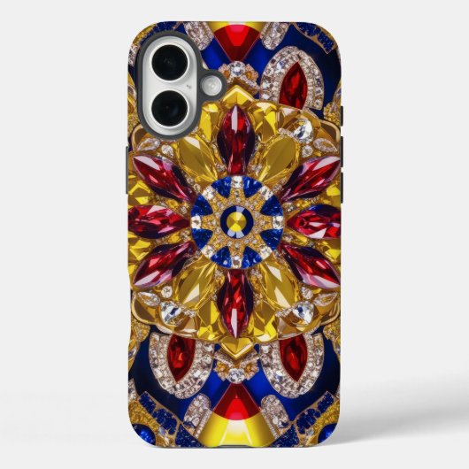 Apple iPhone 16 Plus Mate, Kolumbien Farben Case-Mate iPhone Hülle (Rückseite)