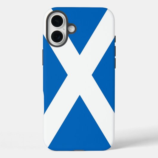 Apple iPhone 16 Plus Mate, Schottland-Flagge Case-Mate iPhone Hülle (Rückseite)