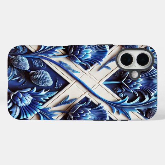 Apple iPhone 16 Plus Mate, Scottish Thistles Case-Mate iPhone Hülle (Rückseite (Horizontal))