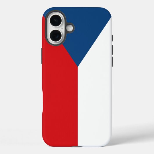 Apple iPhone 16 Plus Mate, Tschechien-Flagge Case-Mate iPhone Hülle (Rückseite)