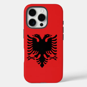 Apple iPhone 16 Pro Case-Mate, Albanien Flagge Hülle