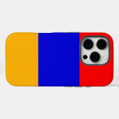 Apple iPhone 16 Pro Case-Mate, Armenien-Flagge Case-Mate iPhone Hülle (Rückseite (Horizontal))