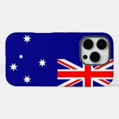 Apple iPhone 16 Pro Case-Mate, australische Flagge Case-Mate iPhone Hülle (Rückseite (Horizontal))