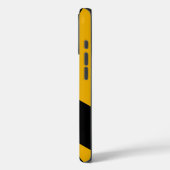 Apple iPhone 16 Pro Case-Mate, Baltimore Flag Case-Mate iPhone Hülle (Rückseite / Links)