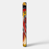 Apple iPhone 16 Pro Case-Mate, Belgien Farben Case-Mate iPhone Hülle (Rückseite / Links)