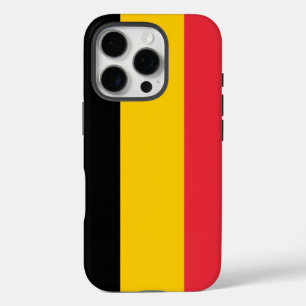 Apple iPhone 16 Pro Case-Mate, Belgische Flagge Hülle