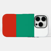 Apple iPhone 16 Pro Case-Mate, bulgarische Flagge Case-Mate iPhone Hülle (Rückseite (Horizontal))