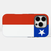 Apple iPhone 16 Pro Case-Mate, Chile-Flagge Case-Mate iPhone Hülle (Rückseite (Horizontal))