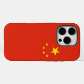 Apple iPhone 16 Pro Case-Mate, China-Flagge Case-Mate iPhone Hülle (Rückseite (Horizontal))