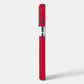 Apple iPhone 16 Pro Case-Mate, Dänemark-Flagge Case-Mate iPhone Hülle (Rückseite / Links)