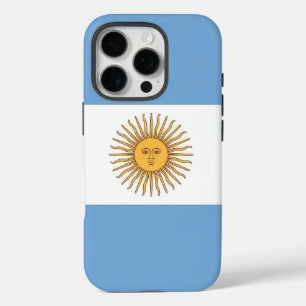 Apple iPhone 16 Pro Case-Mate, Flagge Argentiniens Hülle