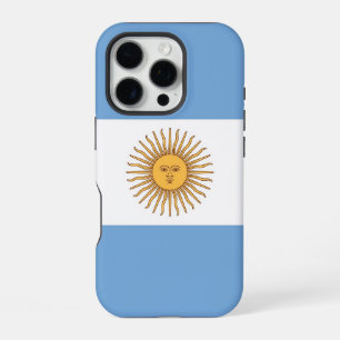 Apple iPhone 16 Pro Case-Mate, Flagge Argentiniens Hülle