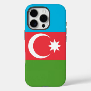Apple iPhone 16 Pro Case-Mate, Flagge Aserbaidscha Hülle