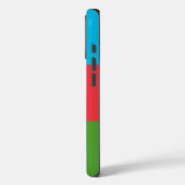 Apple iPhone 16 Pro Case-Mate, Flagge Aserbaidscha Case-Mate iPhone Hülle (Rückseite / Links)