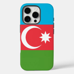 Apple iPhone 16 Pro Case-Mate, Flagge Aserbaidscha Hülle