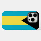 Apple iPhone 16 Pro Case-Mate, Flagge der Bahamas Case-Mate iPhone Hülle (Rückseite (Horizontal))