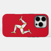 Apple iPhone 16 Pro Case-Mate, Flagge der Isle of Case-Mate iPhone Hülle (Rückseite (Horizontal))
