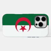 Apple iPhone 16 Pro Case-Mate, Flagge von Algerien Case-Mate iPhone Hülle (Rückseite (Horizontal))