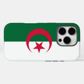 Apple iPhone 16 Pro Case-Mate, Flagge von Algerien Case-Mate iPhone Hülle (Rückseite (Horizontal))