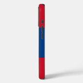 Apple iPhone 16 Pro Case-Mate, Flagge von Belize Case-Mate iPhone Hülle (Rückseite / Links)