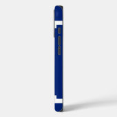 Apple iPhone 16 Pro Case-Mate, Flagge von Québec Case-Mate iPhone Hülle (Rückseite / Links)