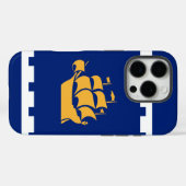 Apple iPhone 16 Pro Case-Mate, Flagge von Québec Case-Mate iPhone Hülle (Rückseite (Horizontal))