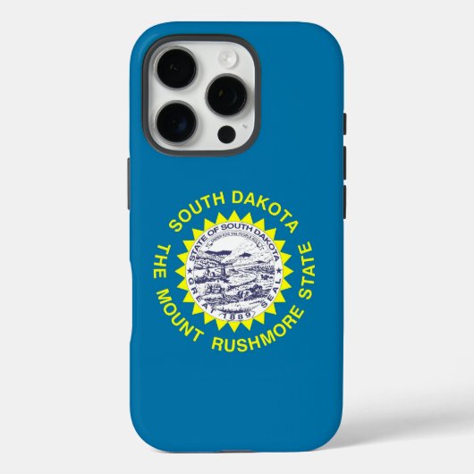 Apple iPhone 16 Pro Case-Mate, Flagge von South Da Case-Mate iPhone Hülle (Rückseite)