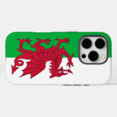 Apple iPhone 16 Pro Case-Mate, Flagge von Wales Case-Mate iPhone Hülle (Rückseite (Horizontal))