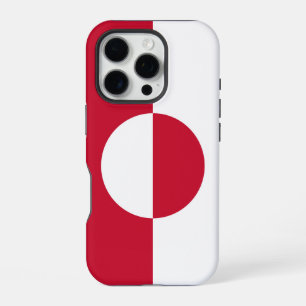 Apple iPhone 16 Pro Case-Mate, grönländische Flagg Hülle