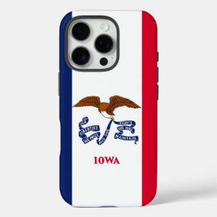 Apple iPhone 16 Pro Case-Mate, Iowa-Flagge Hülle