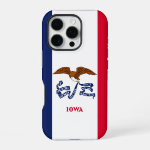 Apple iPhone 16 Pro Case-Mate, Iowa-Flagge Hülle