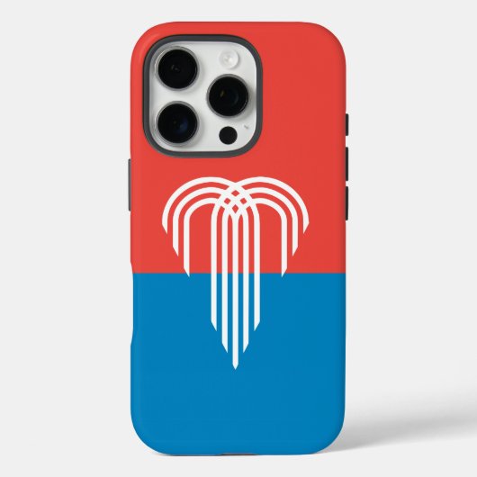 Apple iPhone 16 Pro Case-Mate, Kansas City Flag Case-Mate iPhone Hülle (Rückseite)