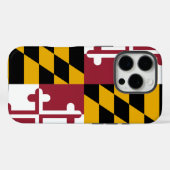 Apple iPhone 16 Pro Case-Mate, Maryland-Flagge Case-Mate iPhone Hülle (Rückseite (Horizontal))