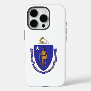 Apple iPhone 16 Pro Case-Mate, Massachusetts Flag Hülle