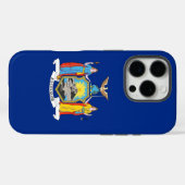 Apple iPhone 16 Pro Case-Mate, New Yorker Staatsfl Case-Mate iPhone Hülle (Rückseite (Horizontal))