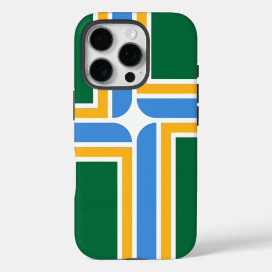 Apple iPhone 16 Pro Case-Mate, Portland-Flagge Case-Mate iPhone Hülle (Rückseite)