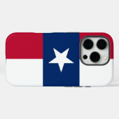 Apple iPhone 16 Pro Case-Mate, Texas-Flagge Case-Mate iPhone Hülle (Rückseite (Horizontal))