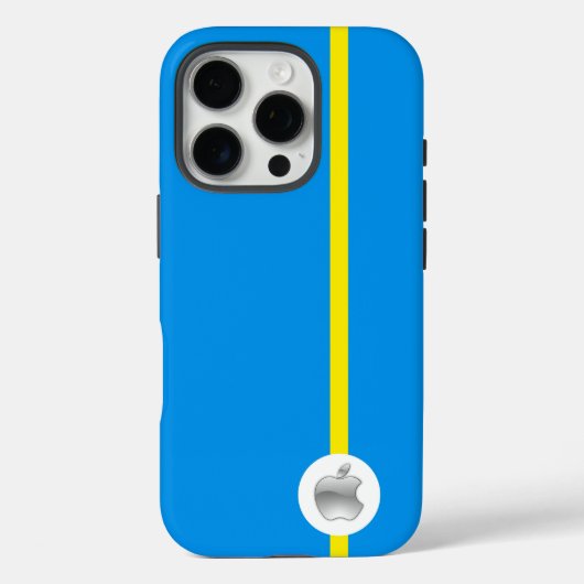 Apple iPhone 16 Pro Gehäuse Abdeckung blau Case-Mate iPhone Hülle (Rückseite)