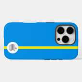 Apple iPhone 16 Pro Gehäuse Abdeckung blau Case-Mate iPhone Hülle (Rückseite (Horizontal))