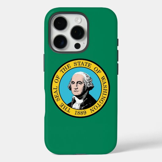 Apple iPhone 16 Pro Hülle, Flagge des Bundesstaate Case-Mate iPhone Hülle (Rückseite)