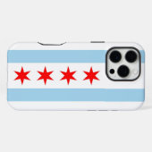 Apple iPhone 16 Pro Max Case, Chicago Flag Hülle (Rückseite (Horizontal))