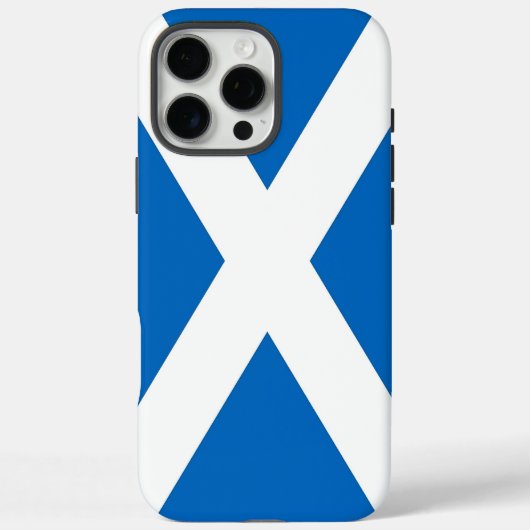 Apple iPhone 16 Pro Max Case, Scotland flag Case-Mate iPhone Hülle (Rückseite)