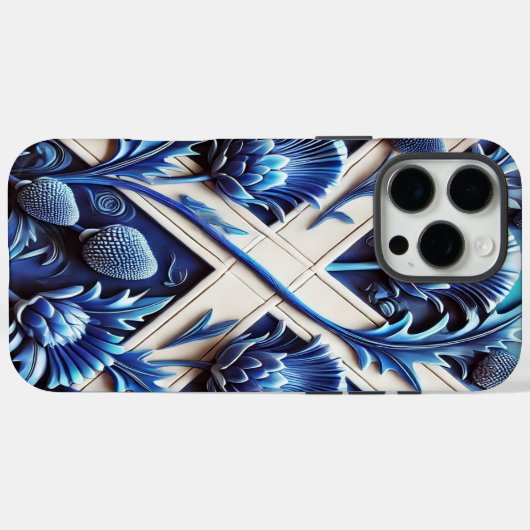 Apple iPhone 16 Pro Max Case, Scottish Thistles Case-Mate iPhone Hülle (Rückseite (Horizontal))