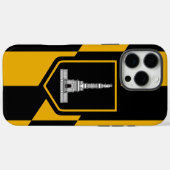 Apple iPhone 16 Pro Max Fall, Baltimore Flag Case-Mate iPhone Hülle (Rückseite (Horizontal))