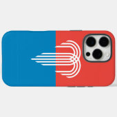 Apple iPhone 16 Pro Max Fall, Kansas City-Flagge Case-Mate iPhone Hülle (Rückseite (Horizontal))